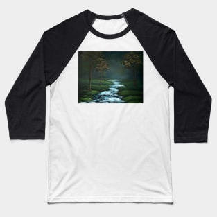 Bubbling Stream Baseball T-Shirt